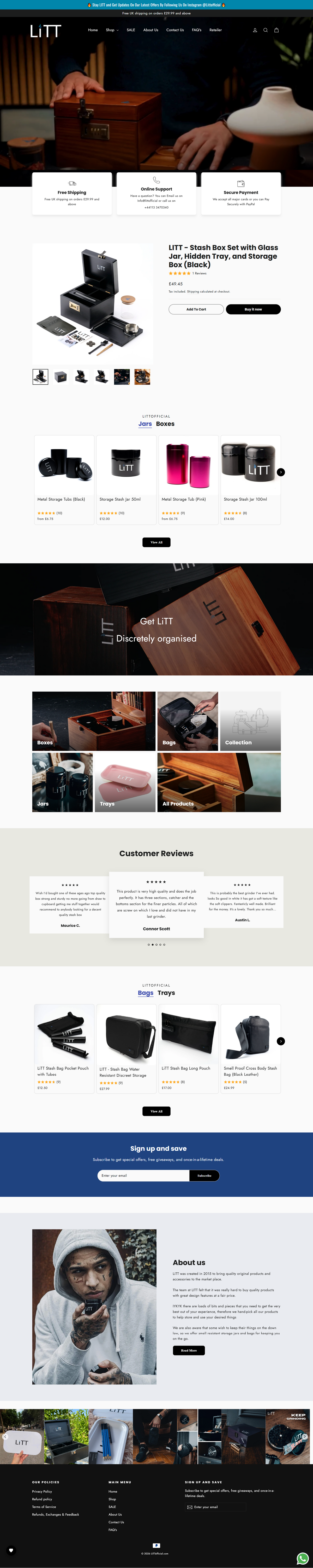 Website portfolio screenshot